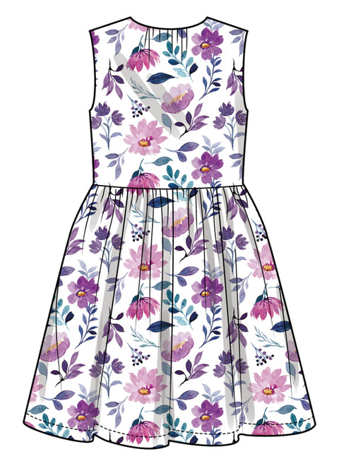 S3244 (PDF) | Simplicity Sewing Pattern Children's Dresses, Bolero