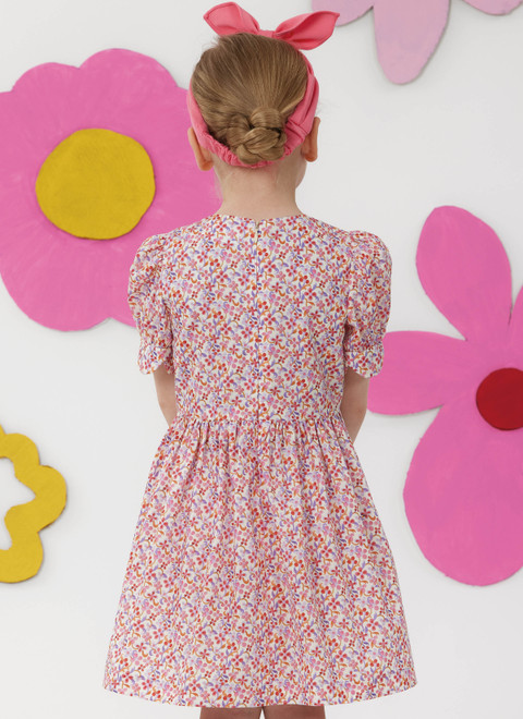S3244 (PDF) | Simplicity Sewing Pattern Children's Dresses, Bolero