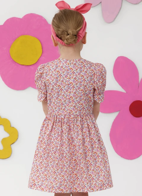 Simplicity S3244 | Simplicity Sewing Pattern Children's Dresses, Bolero and Headband in Three Sizes
