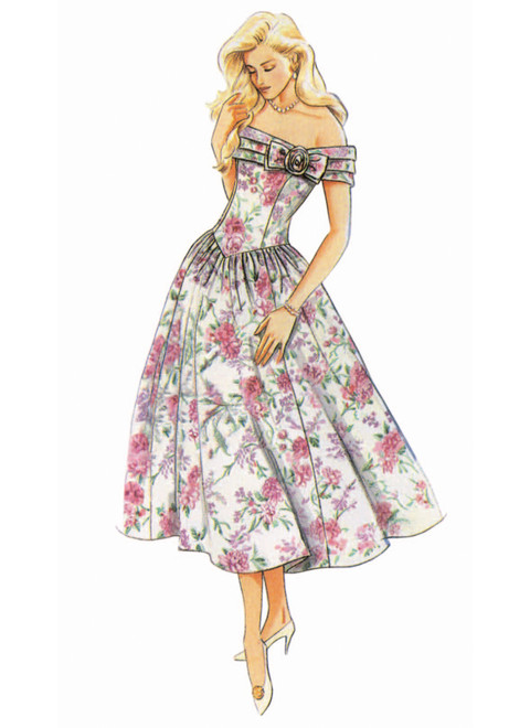 Simplicity S3248 | Simplicity Sewing Pattern Misses' and Miss Petite Dress in Two Lengths by Jessica McClintock