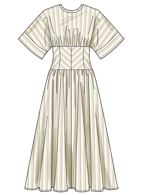 Simplicity S3229 | Simplicity Sewing Pattern Misses' and Women's Midi Dress in Two Lengths