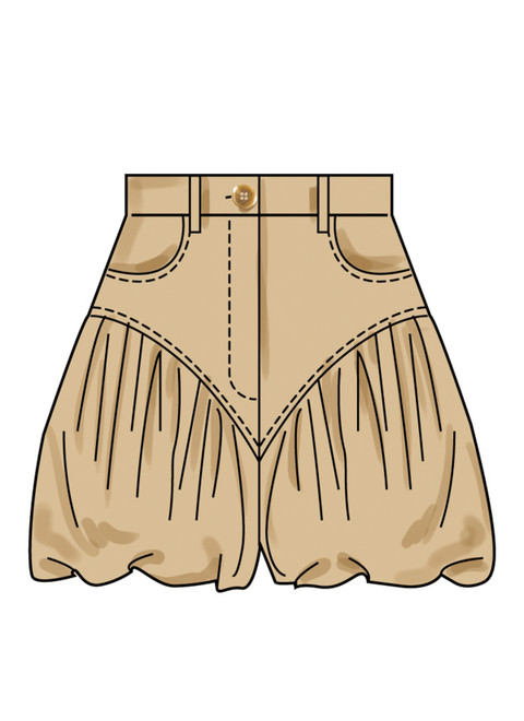 Simplicity S3236 | Simplicity Sewing Pattern Misses' Wide and Balloon Leg Pants and Shorts