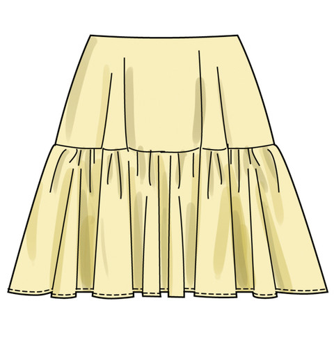 Simplicity S3237 | Simplicity Sewing Pattern Misses' Skirt in Three Lengths