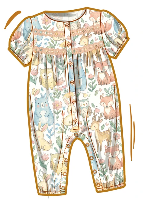 Simplicity S3242 | Simplicity Sewing Pattern Babies' Rompers and Jumpsuit's