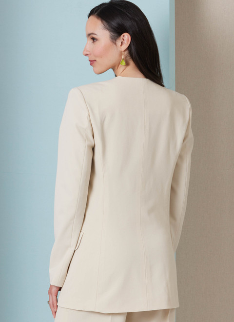 Butterick B7081 | Butterick Sewing Pattern Misses' Jacket with Belt and Pants