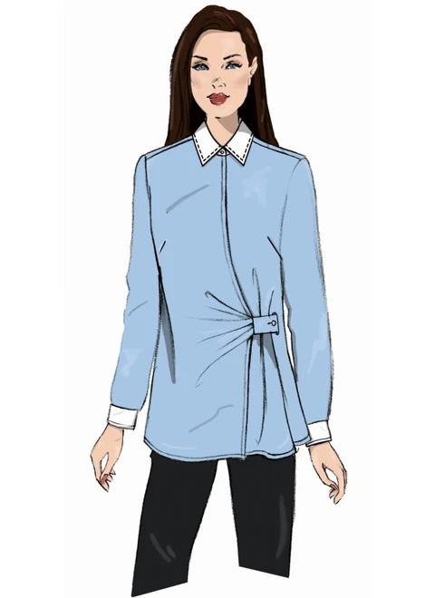 Butterick B7079 | Butterick Sewing Pattern Misses' Wrap Tops