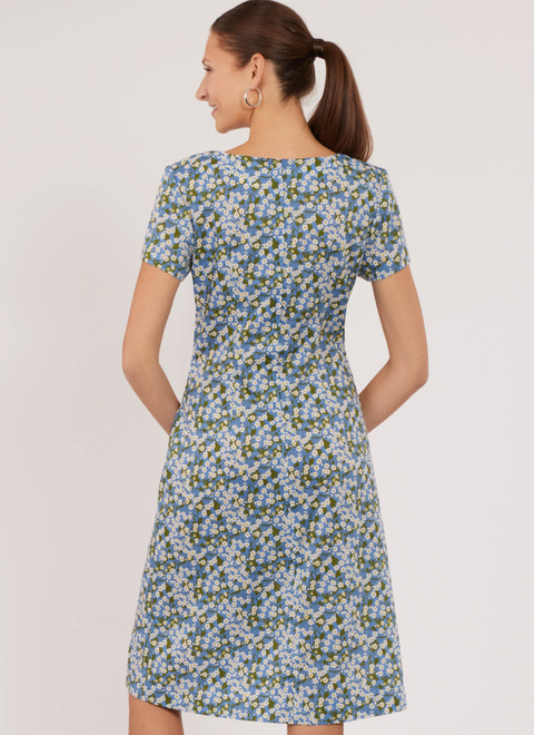 New Look N6822 | New Look Sewing Pattern Misses' Dress in Two Lengths with Sleeve Variations