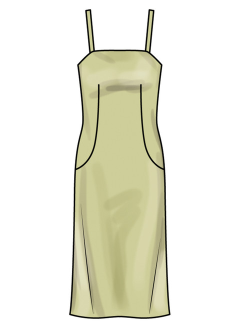 N6823 | New Look Sewing Pattern Misses' Coat and Dress | New Look