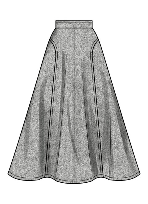 New Look N6825 | New Look Sewing Pattern Misses' Skirts in Two Lengths