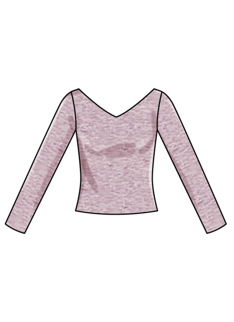 N6829 | New Look Sewing Pattern Misses' Pants in Two Lengths and