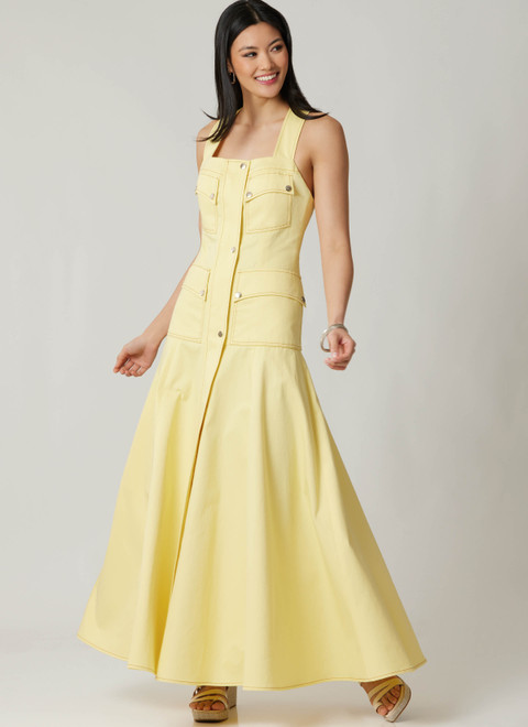 McCall's M8676 | McCall's Sewing Pattern Misses' Utility Inspired Dress