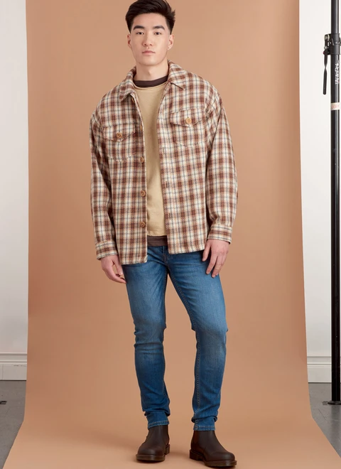 Simplicity S9388 | Unisex Shirt Jackets