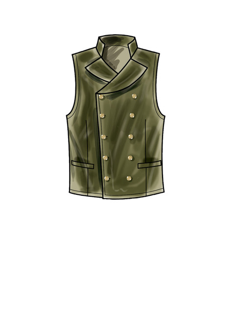Simplicity S9457 | Men's Vests