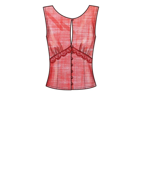 Simplicity S9606 | Misses' Blouse