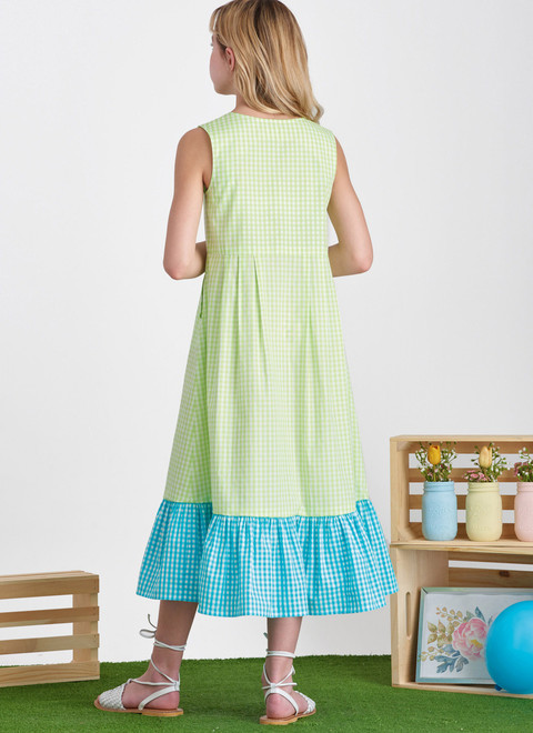 Simplicity S9617 | Children's and Girls' Jumpsuit, Romper and Dress