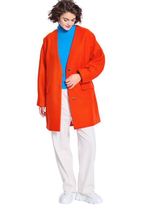 Burda Style BUR5613 | Burda Style Pattern 5613 Misses' Jacket and Coat