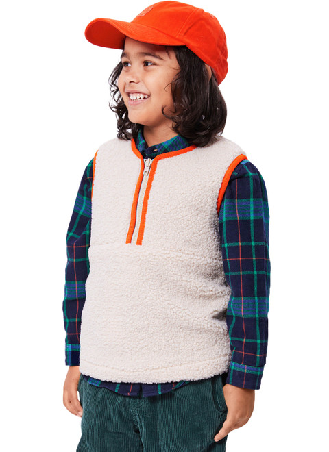 Burda Style BUR9183 | Burda Style Pattern 9183 Children's Sweater and Vest