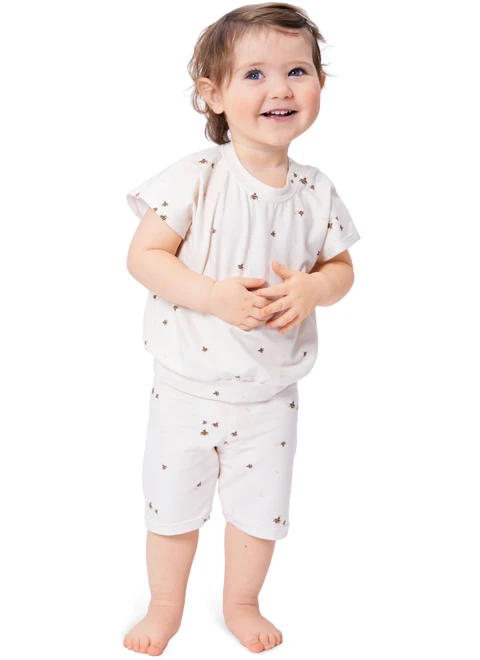 Burda Style BUR9186 | Burda Style Pattern 9186 Babies Sweatshirt and Pants