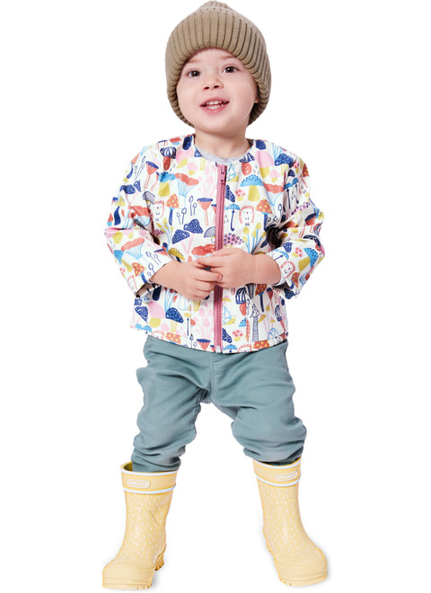Burda Style BUR9188 | Burda Style Pattern 9188 Toddler's Jackets