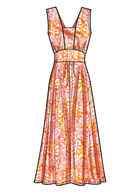 Simplicity S9325 | Misses' & Women's Dress with Length and Sleeve Variations