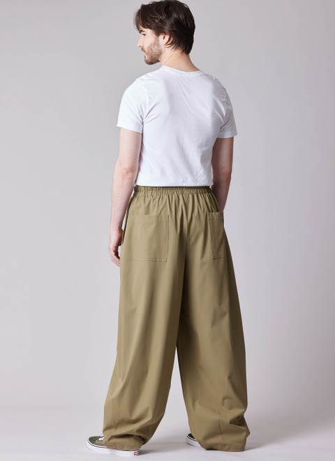 McCall's M8673 | McCall's Sewing Pattern Unisex Balloon Fit Pants