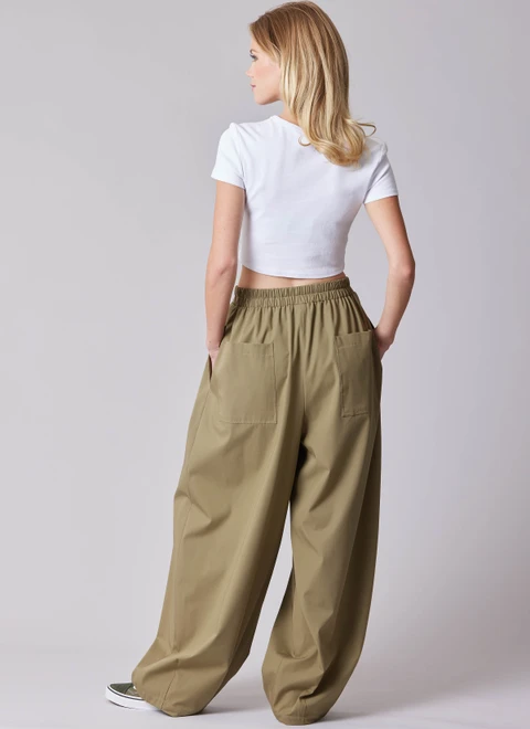 McCall's M8673 | McCall's Sewing Pattern Unisex Balloon Fit Pants