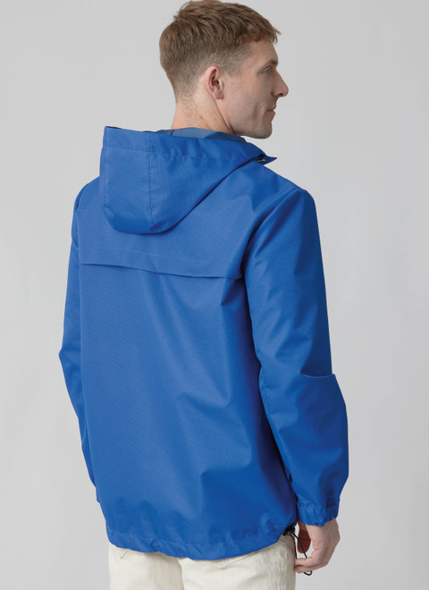 M8687 (PDF) | McCall's Sewing Pattern Unisex Hooded Jacket | McCall's