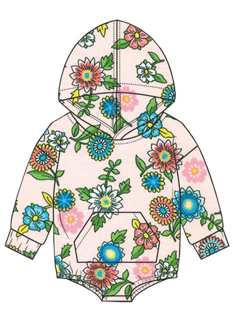 McCall's M8688 | McCall's Sewing Pattern Babies' Hooded Romper and Pants