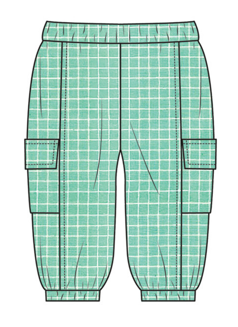 McCall's M8688 | McCall's Sewing Pattern Babies' Hooded Romper and Pants