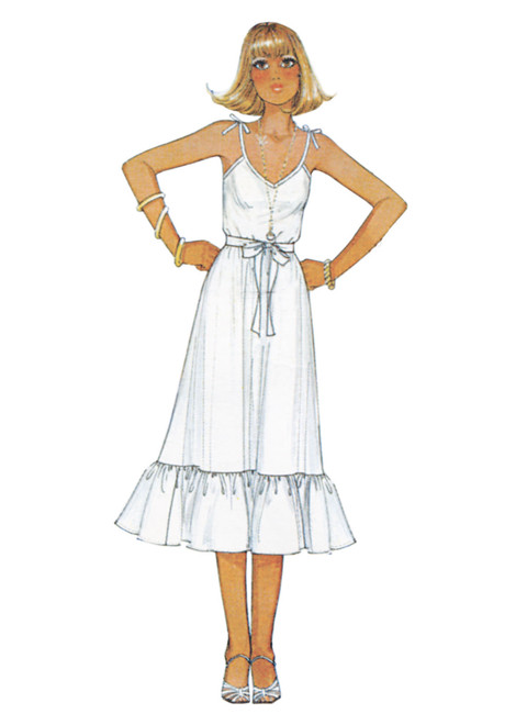 McCall's M8693 | McCall's Sewing Pattern Misses' Dress in Two Lengths