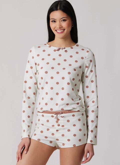 McCall's M8684 | McCall's Sewing Pattern Misses' Knit Pajamas