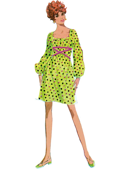 McCall's M8691 | McCall's Sewing Pattern Misses' Dress with Sleeve Variations