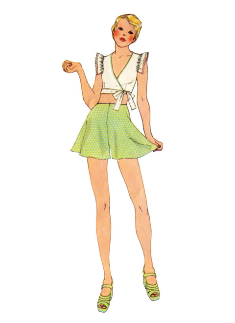 McCall's M8692 | McCall's Sewing Pattern Misses' and Miss Petite Top, Pants and Shorts