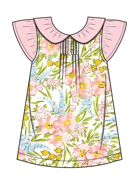 Simplicity S3282 | Simplicity Sewing Pattern Babies' Dress, Top & Bloomers Set