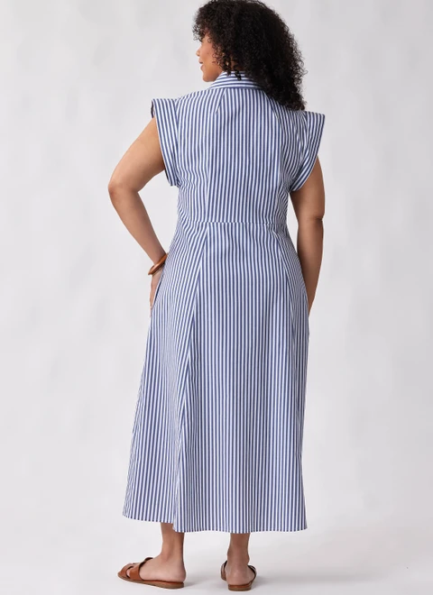 Simplicity S3267 | Simplicity Sewing Pattern Misses’ and Women’s Shirtdress in Two Lengths