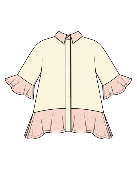 Simplicity S3270 | Simplicity Sewing Pattern Misses’ Peplum Tops