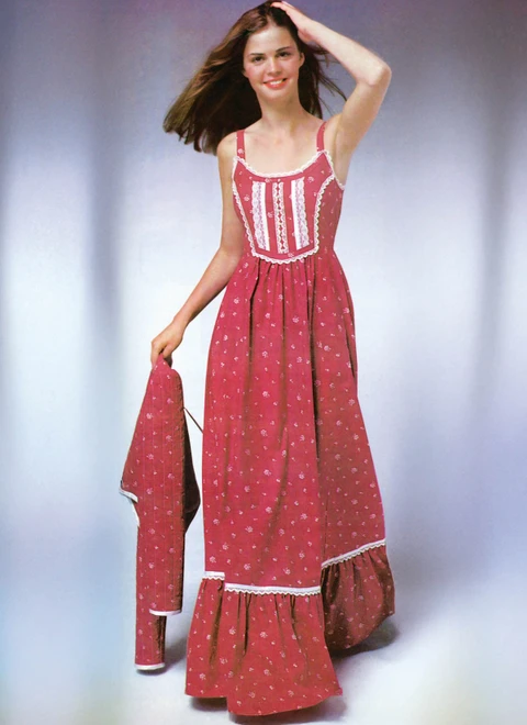 Simplicity S3285 | Simplicity Sewing Pattern Misses' Sundress in Two Lengths and Jacket Gunne Sax by Jessica McClintock