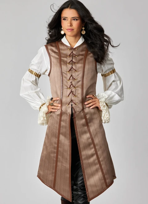 Simplicity S3299 | Simplicity Sewing Pattern Unisex Fantasy Vests