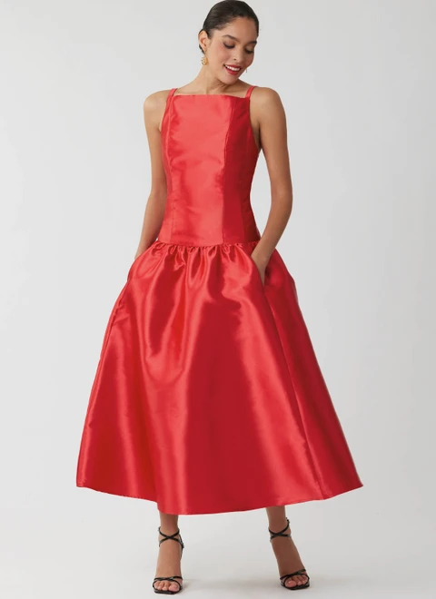 McCall's M8699 | McCall's Sewing Pattern Misses' and Miss Petite Special Occasion Dress