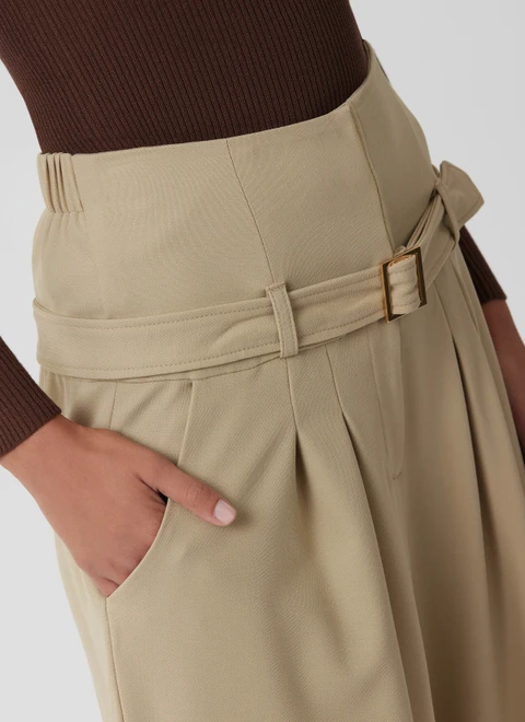 Simplicity S3303 | Simplicity Sewing Pattern Misses' Pleated Wide Leg Pants in Two Lengths and Belt