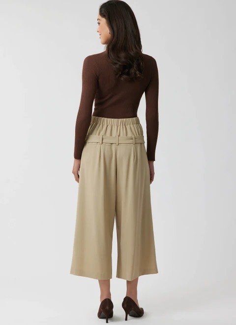 Simplicity S3303 | Simplicity Sewing Pattern Misses' Pleated Wide Leg Pants in Two Lengths and Belt