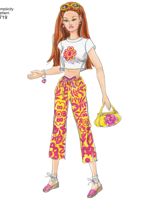 S4719 | Simplicity Sewing Pattern for 11-1/2