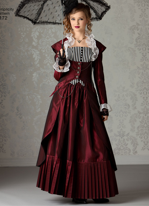 Simplicity S2172 | Misses' Steampunk Costume