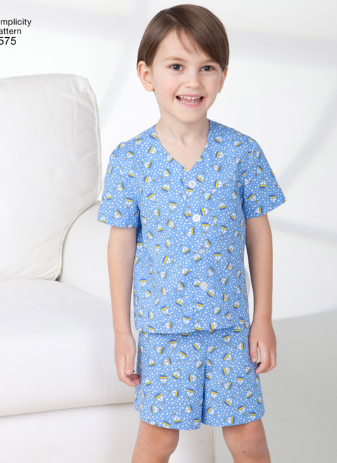 S1575 | Simplicity Sewing Pattern Child's, Girls' & Boys