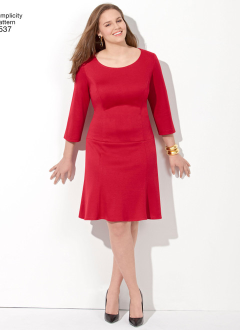 Simplicity S1537 | Misses' & Plus Size Amazing Fit Dress