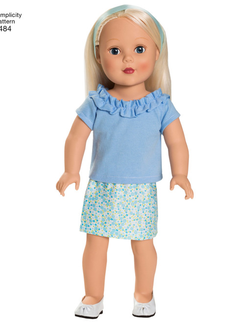 18” Beautiful Blue Eyed American Girl Doll Wearing Cheerleader Outfit 