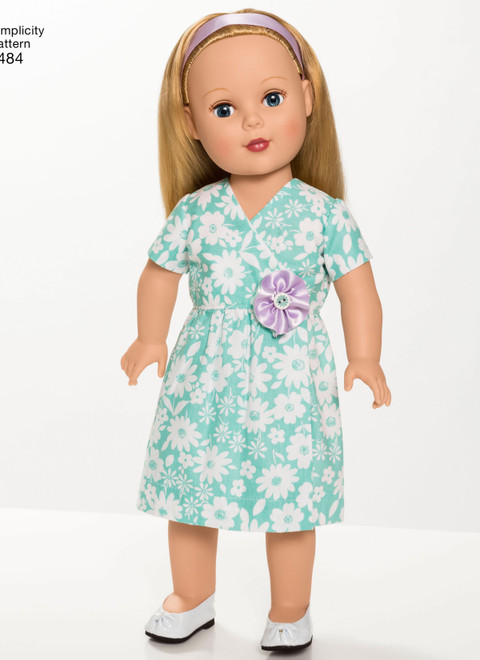 Simplicity S1484 | 18" Doll Clothes