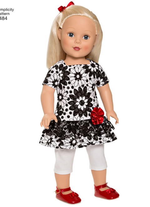 Simplicity S1484 | 18" Doll Clothes