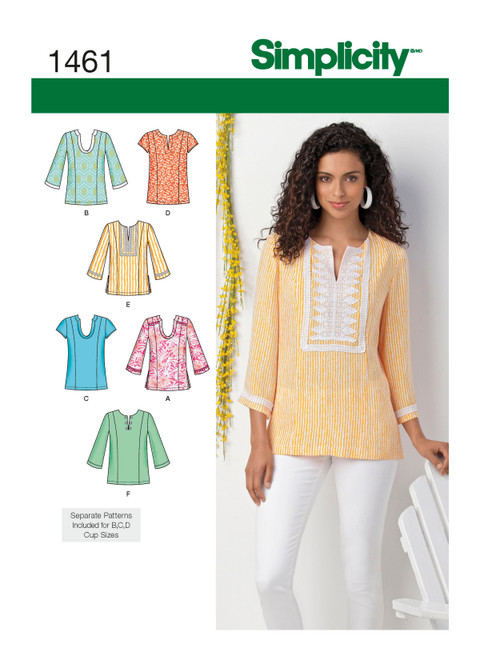 simplicity patterns tops