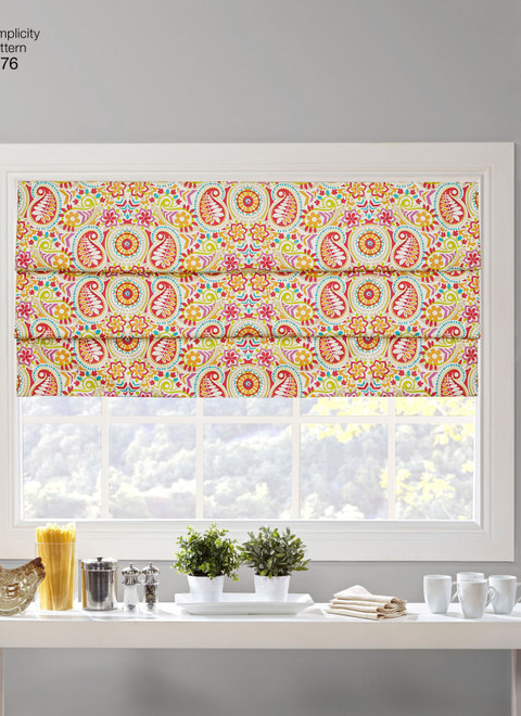  Simplicity 1152 Window Treatments Curtain Sewing